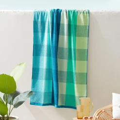 Tilly Check Beach Towel