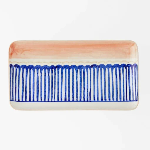 Tondo Dinnerware - Blue/White