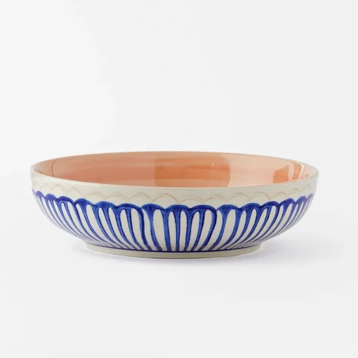 Tondo Dinnerware - Blue/White