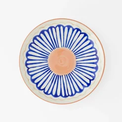 Tondo Side Plate - Blue/White