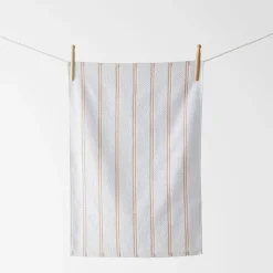 Turner Set Of 3 Terry Tea Towel - Brick/Pink