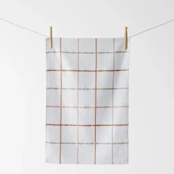 Turner Set Of 3 Terry Tea Towel - Brick/Pink