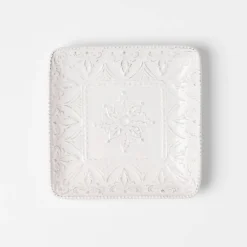 Venezia Small Square Platter - Ivory