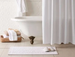 Waffle Shower Curtain