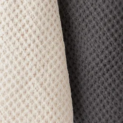 Waffle Tea Towel Set Of 2 - Stone