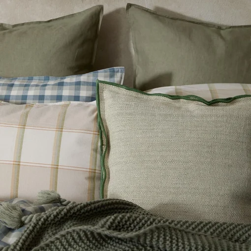 Watkins Washed Cotton Quilt Cover Set - Natural