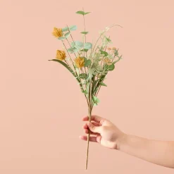 Wildflower Spray - Green Mustard