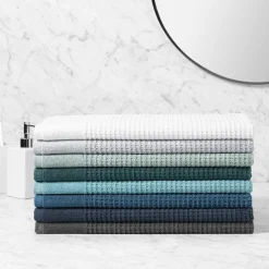 Wythe Bath Mat - Silver