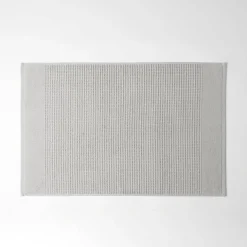 Wythe Bath Mat - Silver