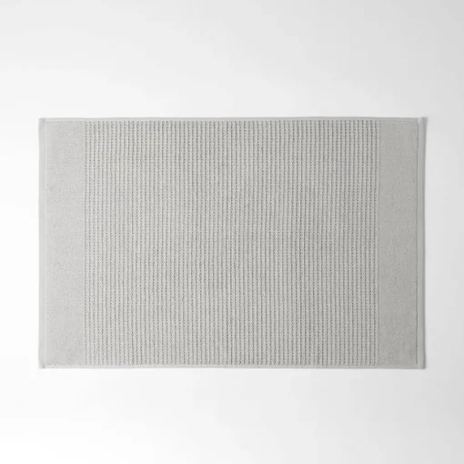 Wythe Bath Mat - Silver