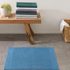 Wythe Bath Mat - Silver