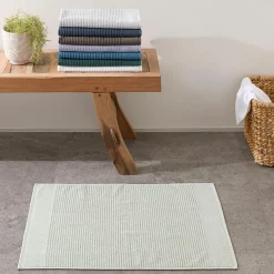 Wythe Bath Mat - Silver