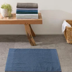 Wythe Bath Mat - Silver