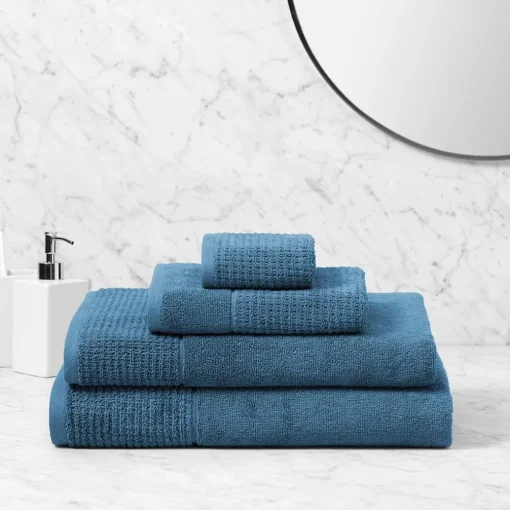 Wythe Towel - Navy