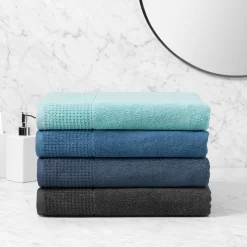 Wythe Towel - Navy