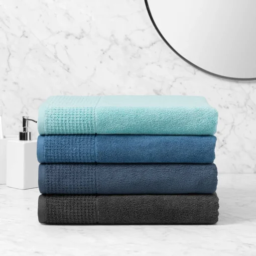 Wythe Towel - Navy