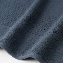 Wythe Waffle Towel - Navy