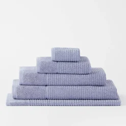 Wythe Waffle Towel - Navy