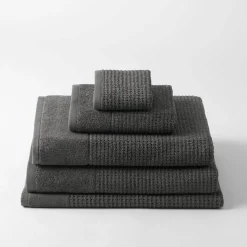 Wythe Waffle Towel - Navy