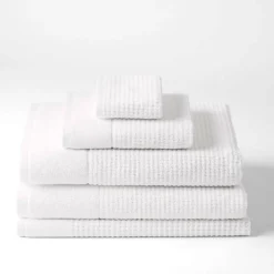Wythe Waffle Towel - Navy