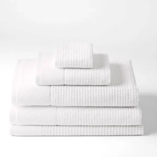 Wythe Waffle Towel - Navy
