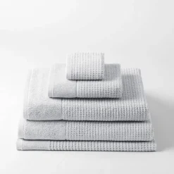 Wythe Waffle Towel - Navy