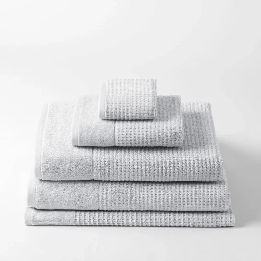 Wythe Waffle Towel - Navy